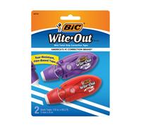 Nastro correttore BIC Wite-Out Brand EZ Correct bianco, confezione da 2