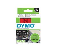Dymo schriftband 40917 red black schwarz (s0720720)