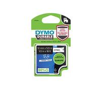 Dymo D1 1978364, 12mm x 5,5m, testo nera/sfondo bianco, vinile permanente, nastro originale