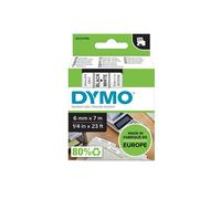 Nastro D1 standard 436130 - 6 mm x 7 mt - PL - nero/bianco - Dymo