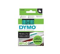 Nastro D1 standard 458090 - 19 mm x 7 mt - PL - nero/verde - Dymo