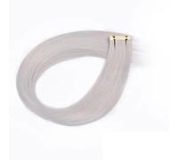 Nastro da 24 pollici nelle estensioni dei capelli Capelli sintetici, 10 pezzi lunghi invisibili fai da te for l'uso quotidiano(OFF White)