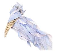 Nastro da ballo, Nastro Matrimonio Bastoncini Multicolori Con Campanelli Oro 20/50pz(01,50pcs)