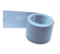 Nastro da cucito riflettente da cucire su tessuto argento ISO 20471 Tessuto tessile retroriflettente con visibilità realizzato con 3M Scotchlite 8906 (50 mm x 2 m)