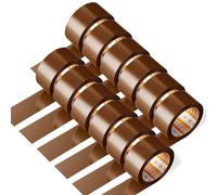 Nastro da imballaggio, nastro adesivo marrone, nastro da imballaggio, nastro per imballaggio scatole traslochi e spedizione, nastro imballaggio marrone largo 36 mm x 120 m - SIDI (12 pezzi)