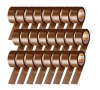 Nastro da imballaggio, nastro adesivo marrone, sigillo imballaggio, nastro per imballaggio scatole traslochi e spedizione, nastro imballaggio marrone largo 36 mm x 120 m - SIDI (24 pezzi)