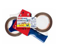 TESA 57108 - Dispenser manuale tesapack® Extra Strong + 2 nastri in PVC da 66