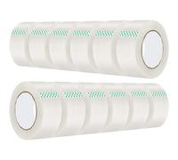 Nastro da imballo trasparente 66 metri mm47 adesivo per pacchi imballaggi sped