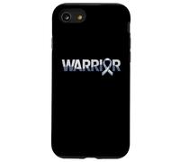 Nastro d'argento della consapevolezza della malattia di Parkinson del guerriero Custodia per iPhone SE (2020) / 7/8