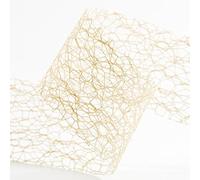 Nastro decorativo a rete, 38 mm x 20 m, avorio