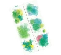 Nastro Decorativo Acquerello Estetico 50 Mmx2m Scrapbooking Resistente All'acqua Per Planner Per Diapositive Del Diario