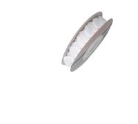 Nastro Decorativo Love Satin Ribbon For Floral Bouquet, Packaging Material, Bow Wrapped Brocade, 10 Yard(White)