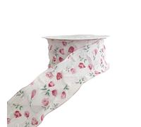 Nastro decorativo per bouquet di fiori, elegante fiocco, nastro artigianale fatto a mano, per confezioni regalo e rilegatura, decorazione per confezioni regalo