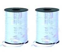 Nastro decorativo Ribbon (5 mm x 460 mt), iridescente (Confezione da 2)