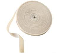 Nastro Decorativo Rustico 10M per Fai da Te(1.5CM Beige) | per velluto morbido, aspetto rustico, per ideale per confezionare regali natalizi eleganti e chic