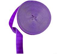 Nastro Decorativo Rustico 10M per Fai da Te(2.5CM Purple) | per velluto morbido, aspetto rustico, per ideale per confezionare regali natalizi eleganti e chic