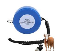 Nastro Del Peso Del Cavallo: Nastro Di Misurazione Del Corpo, Nastro Adesivo Di Capra | Misuratore Di Nastro Di Peso Del Bestiame Multiuso, Capra Di Maiale Retrattile Professionale Per Animali
