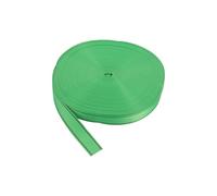 Nastro di ancoraggio in poliestere 25 mm x 50 m, resistente e durevole, ideale per assicurare carichi e fissare fascette sicure in varie applicazioni.