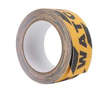 Nastro di Avvertimento, Watch-Your-Step Nastro Antiscivolo Floor Stair Step Abrasive Stripe Caution Safety Tape Yellow PVC, per Hotel Stair/Hospital/Bagno (48mm * 5M / 16ft Lunghezza)