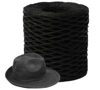 Nastro di carta da involucro - String Pulp Rafia String Kraft Craft | Nastro rafia forte e flessibile con set di forbici | Filo intrecciato di paglia di cotone per giocattoli e decorazioni