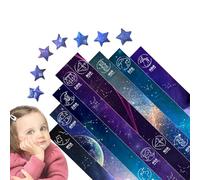 Nastro di carta stella, artigianato di carta pieghevole, carta artigianale pieghevole per stella colorata carina strisce fai da te fai da te artigianato forniture di insetto