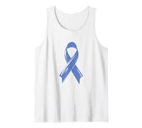 Nastro di consapevolezza del Cancro esofageo Blue Fighter Chemo Canotta