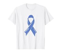 Nastro di consapevolezza del Cancro esofageo Blue Fighter Chemo Maglietta