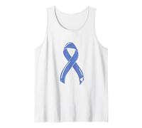 Nastro di consapevolezza del Cancro esofageo Blue Survivor Lotta Chemo Canotta