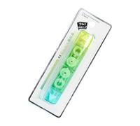 Nastro di correzione del colore sfumato 2 in 1 con rullo adesivo a doppia testa bianco fuori nastro scrapbooking materiale scolastico