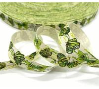 Nastro di cotone da 5 metri da 15 mm Nastri di cotone stampati fatti a mano per decorazioni natalizie Tessuto da cucito fai-da-te-14