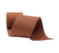 Nastro di cotone, nastro a spina pesce, da cucito for borse, cinghie for bagagli/merci, 5 iarde/rotolo (marrone, 38 mm)