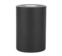 Nastro di Cucitura di Artificiale Auto Adesiva in Tessuto Non Tessuto di Nastro Adesivo per Sintetica e Moquette all'aperto Verde Nero 150 mm x 10m (Nero)