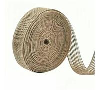Nastro di iuta vintage naturale da 10 metri/rotolo da 6 mm a 50 mm per matrimoni, cinture, fiori, decorazioni natalizie fai da te, imballaggio-AYSM-2CM-10M