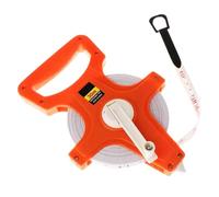 Nastro di misura lungo: bobina di nastro in fibra di vetro, M con manovella, nastro di misurazione per | Atletica leggera resistente alla luce per salto in lunghezza, sport, atletica leggera