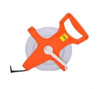 Nastro di misurazione con doppia scala per ingegneri e uso esterno, in fibra di vetro resistente all'acqua per una maggiore durata (100 m)