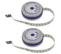 Nastro di misurazione dell'indice dell'anca del corpo, 150 cm, con calcolatrice Bmi per tracciamento dei progressi di massa, blocco a pulsante e auto-retrattile, per vita, braccio, petto, coscia