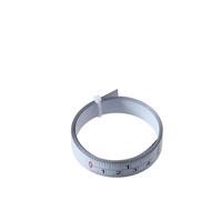 Nastro di misurazione in pollici e metrico a doppia scala, autoadesivo, per banco da lavoro, righello, binario, binario, nastro adesivo con retro