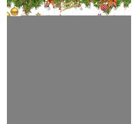 Nastro di Natale con filo metallico | 2 m riutilizzabile Forniture per feste e feste - Nastro per feste decorazioni per albero di Natale - Per la fabbricazione di carte corona ornamento per interni