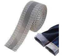 Nastro di orme | Nastro di fusione in tessuto | Ferro su hemming | Polyester, 2,4 cm x 5m, forte ad alta densità, correzione di orlo senza sew facile per jeans, gonne, pantaloni, riparazioni fa