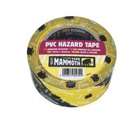 Nastro Di Pericolo PVC Everbuild 2HAZYW Nero / Giallo 50Mm X 33M