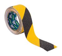 Nastro Di Pericolo Ultratape Nero E Giallo Antiscivolo 100Mm X 18.3M