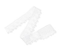 Nastro di pizzo Nastro da cucito in tessuto elastico elastico con paillettes a forma di cuore per progetti fai da te Materiale in nylon 10 metri