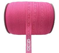 Nastro di pizzo， Pizzo 5 yards/lotto 20 mm tessuto di pizzo netto ricamato artigianale for cucire tessuto(04)