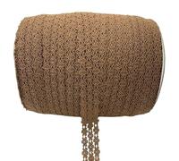 Nastro di pizzo， Pizzo 5 yards/lotto 25 mm tessuto di pizzo netto ricamato artigianale for cucire tessuto(05)