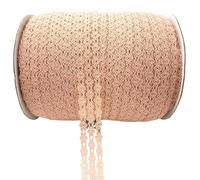 Nastro di pizzo， Pizzo 5 yards/lotto 25 mm tessuto di pizzo netto ricamato artigianale for cucire tessuto(16)