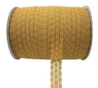 Nastro di pizzo， Pizzo 5 yards/lotto 25 mm tessuto di pizzo netto ricamato artigianale for cucire tessuto(13)