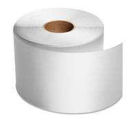 Nastro di plastica PVC, 30mm x 50m, F06, bianco non adesiva per TTR, rotolo