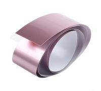 Nastro di protezione per i bordi della testa di pickleball, lunghezza 750 mm, compatibile con pagaie standard da 16 mm, striscia di protezione flessibile ammortizzante (rosa)