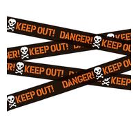 Nastro di Prudenza Halloween Arredamento e accessori per feste orribili | Nastro di avvertimento di Halloween decorativo per interni, casa, appartamento, ristorante, ufficio, giardino, patio, casa