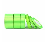 Nastro di raso 25 iarde 6 mm 10 mm 15 mm 25 mm 38 mm 50 mm Fiocco a fascia fatto a mano fai da te Decorazione per feste di nozze - Verde chiaro - Larghezza 38 mm